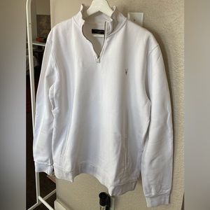 All Saint Men’s Zipper Sweatshirt